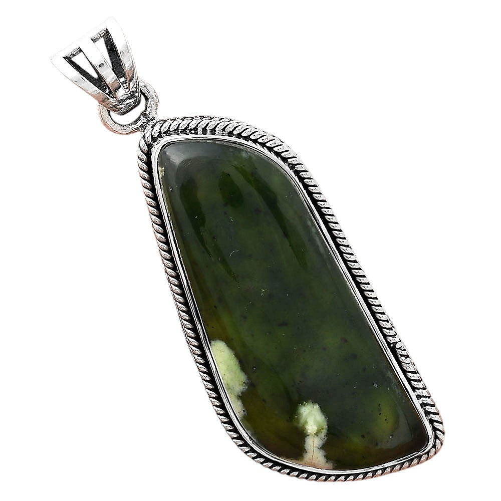 Natural Chrome Chalcedony Pendant P-1056 SDP156207-1