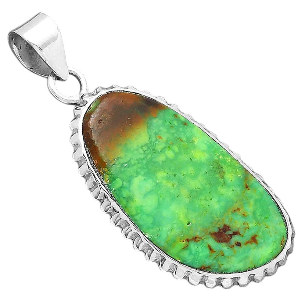 Green Mohave Turquoise - Arizona Pendant P-1371 SDP156513-1