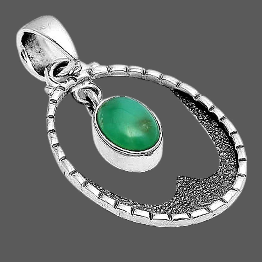 Natural Chrysoprase - Australia Pendant P-1629 SDP156742-2