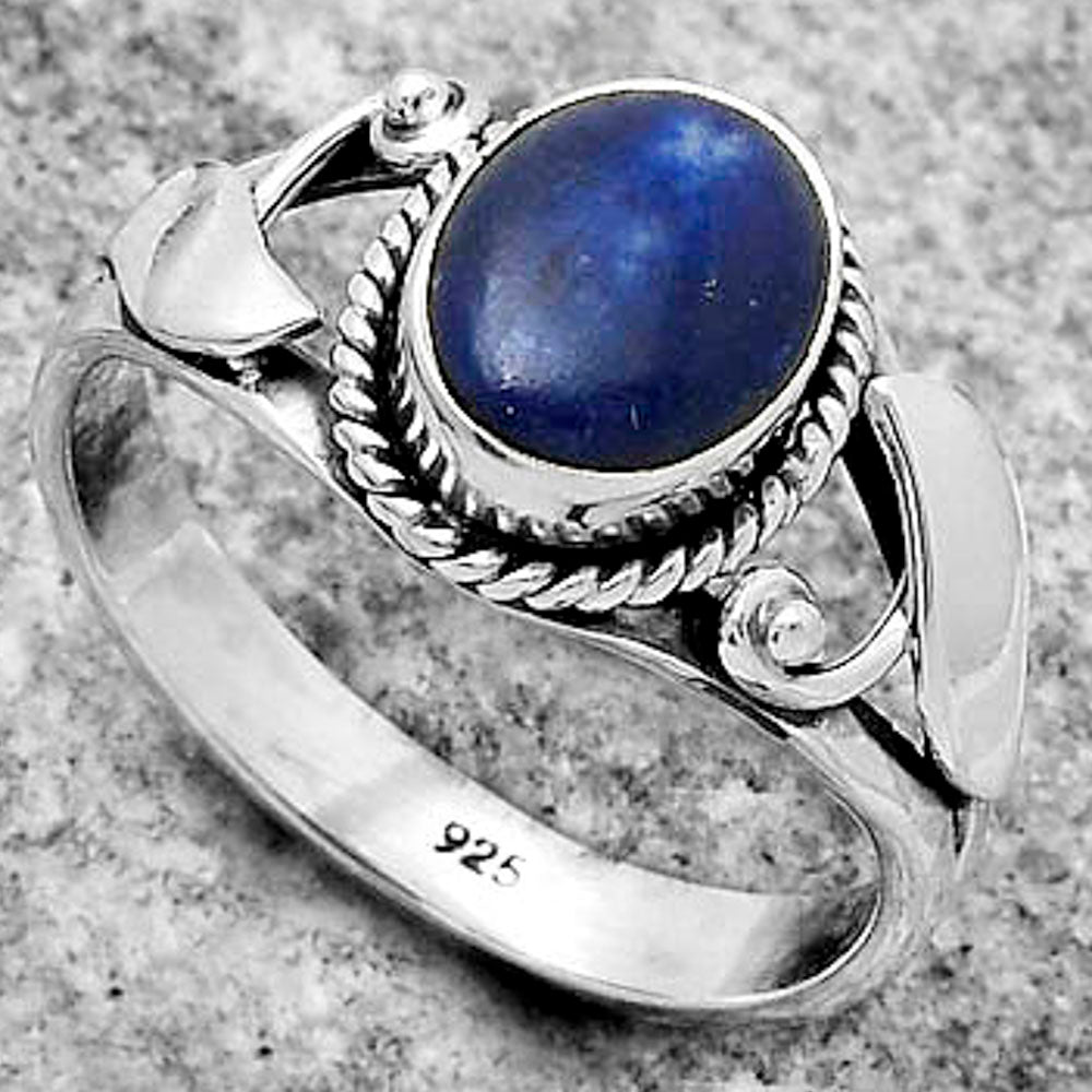 Natural Lapis - Afghanistan Ring size-8 R-1405 SDR171201-2