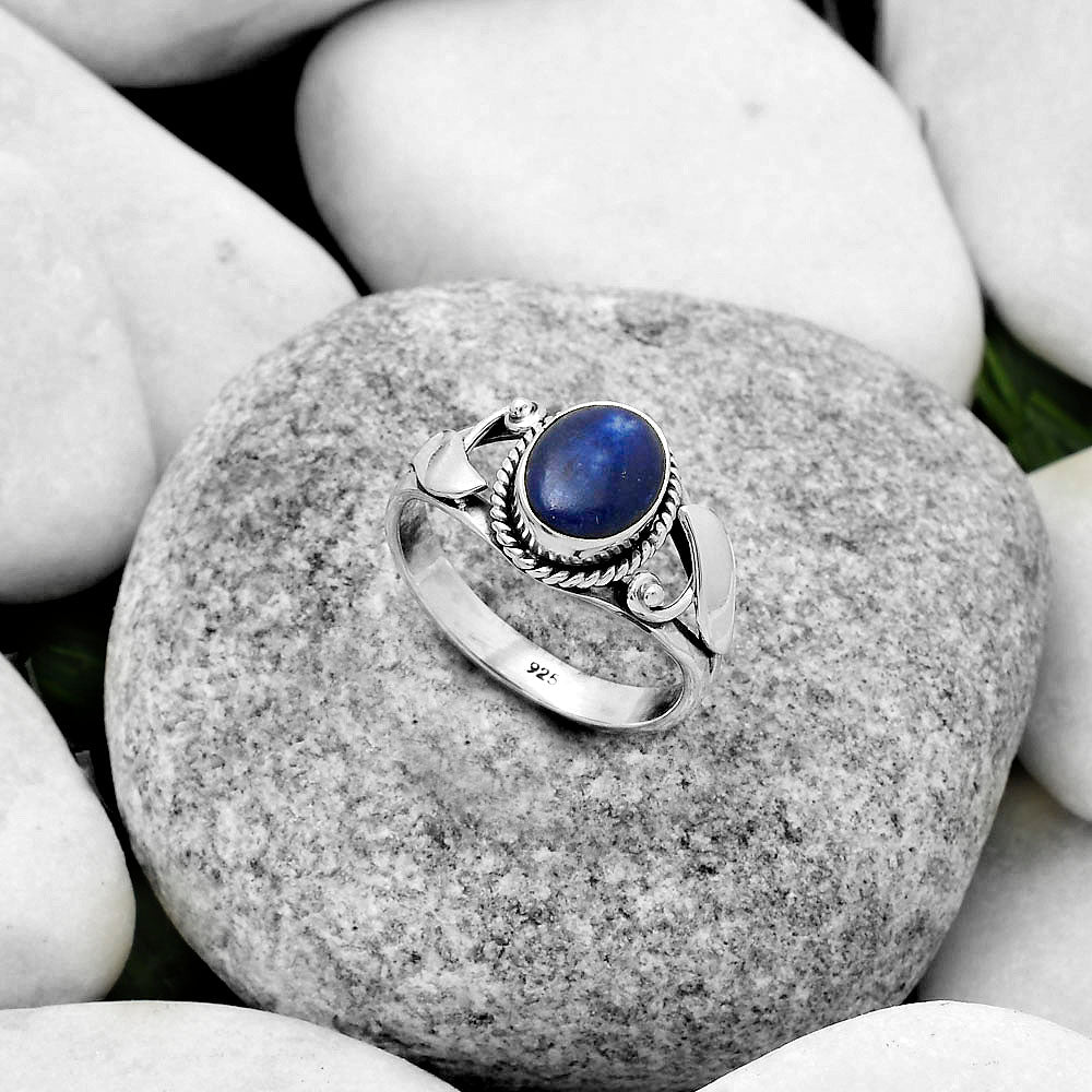Natural Lapis - Afghanistan Ring size-8 R-1405 SDR171201-1