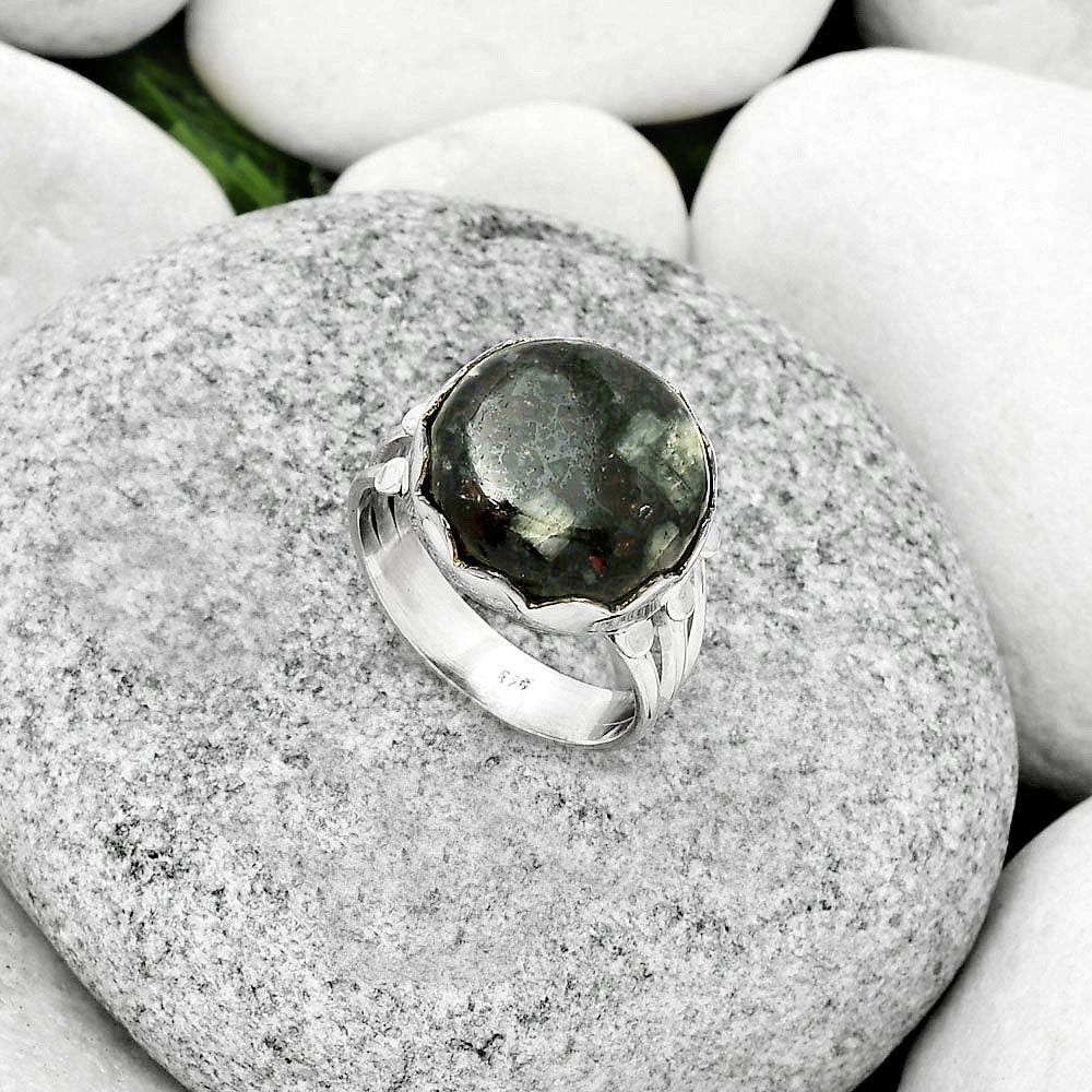 Natural Russian Eudialyte Ring size-9 R-1338 SDR184433-1