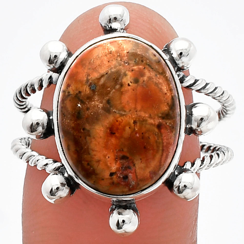Natural Mexican Bird Eye Ring size-9.5 R-1268 SDR228952-0