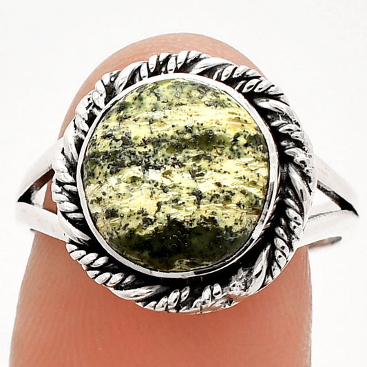 Natural Chrysotile Ring size-8 R-1014 SDR231558-0