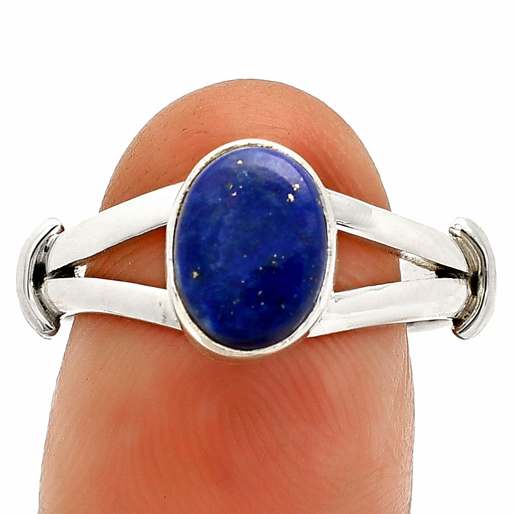 Natural Lapis Lazuli - Afghanistan Ring size-8 R-1472 SDR233855-0