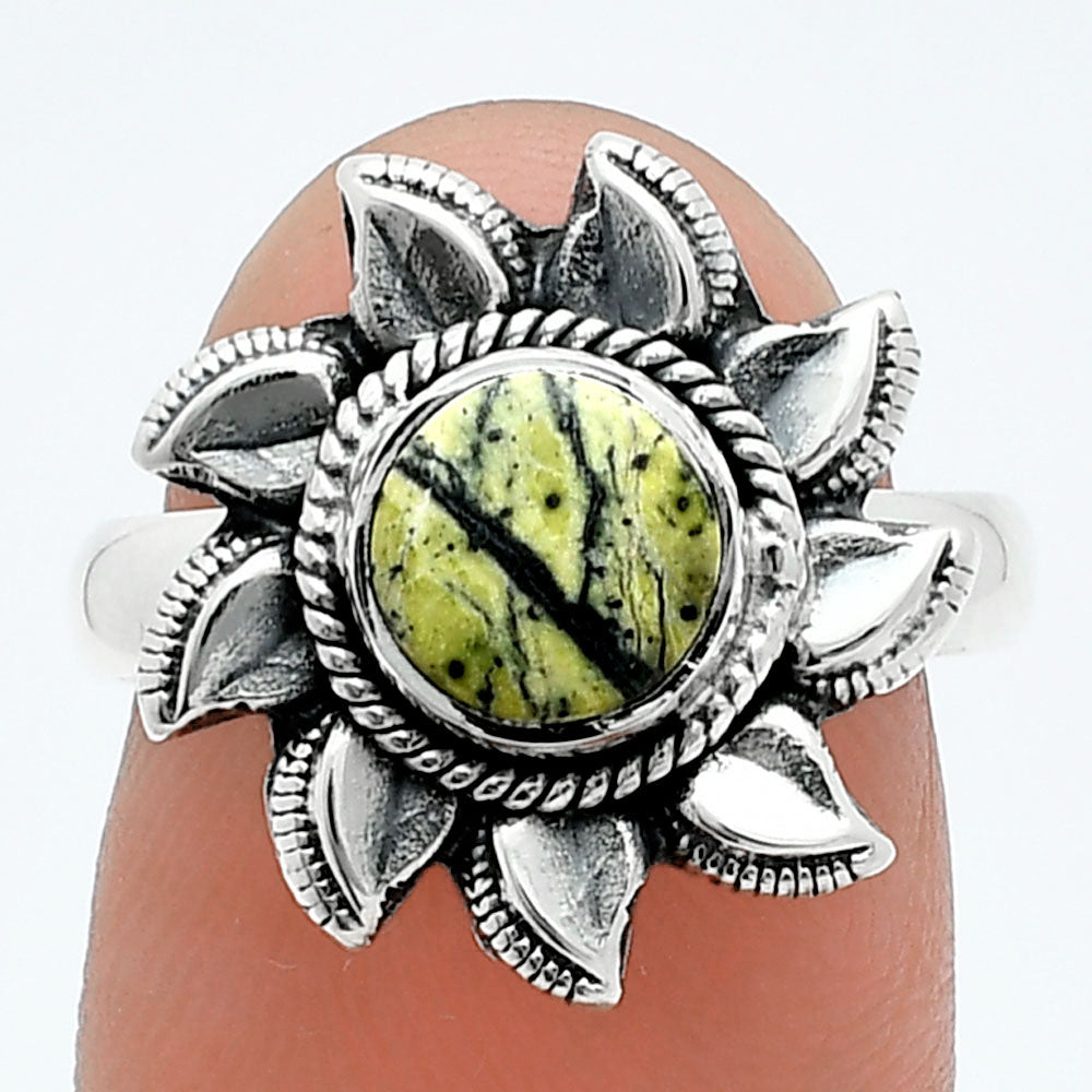 Sun - Natural Imperial Opal Ring size-7 R-1617 SDR244768-0