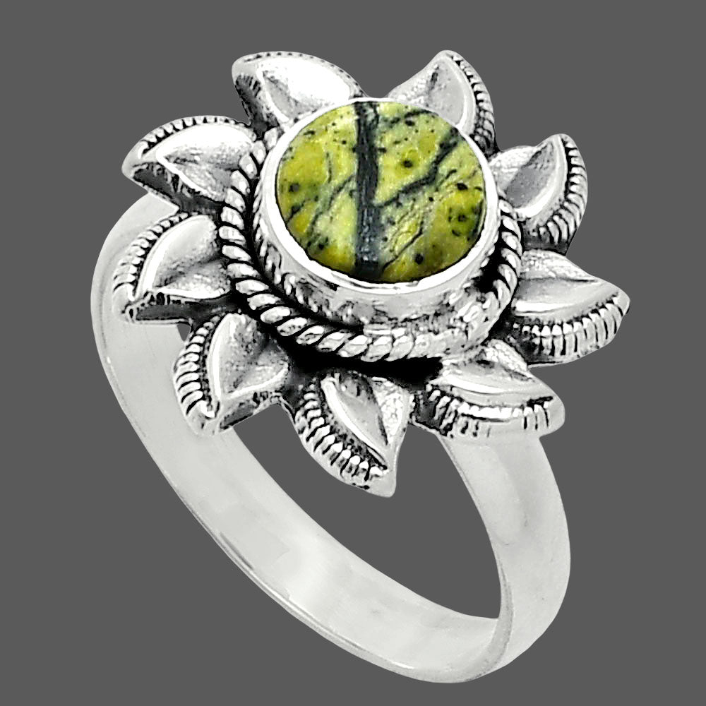 Sun - Natural Imperial Opal Ring size-7 R-1617 SDR244768-2