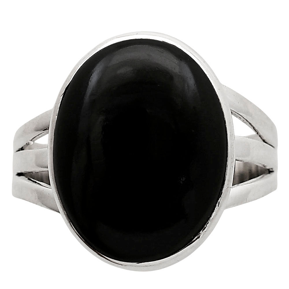 Black Onyx Ring size-9 R-1003 SDR249860-0