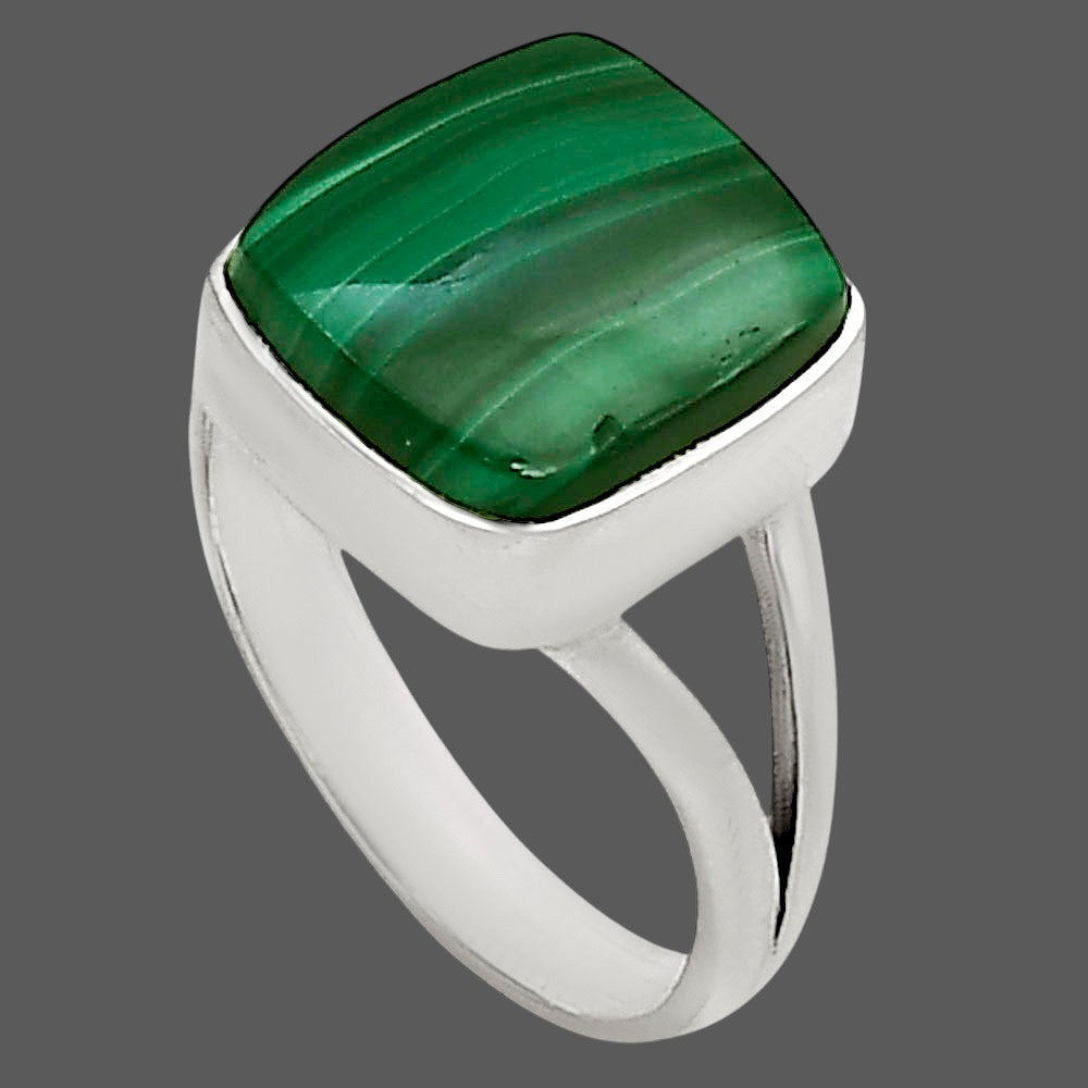 Malachite Eye Ring size-6 R-1002 SDR250798-1