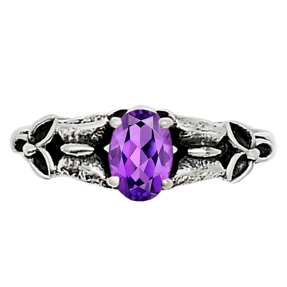Amethyst Ring size-7 R-1746 SDR252842-0
