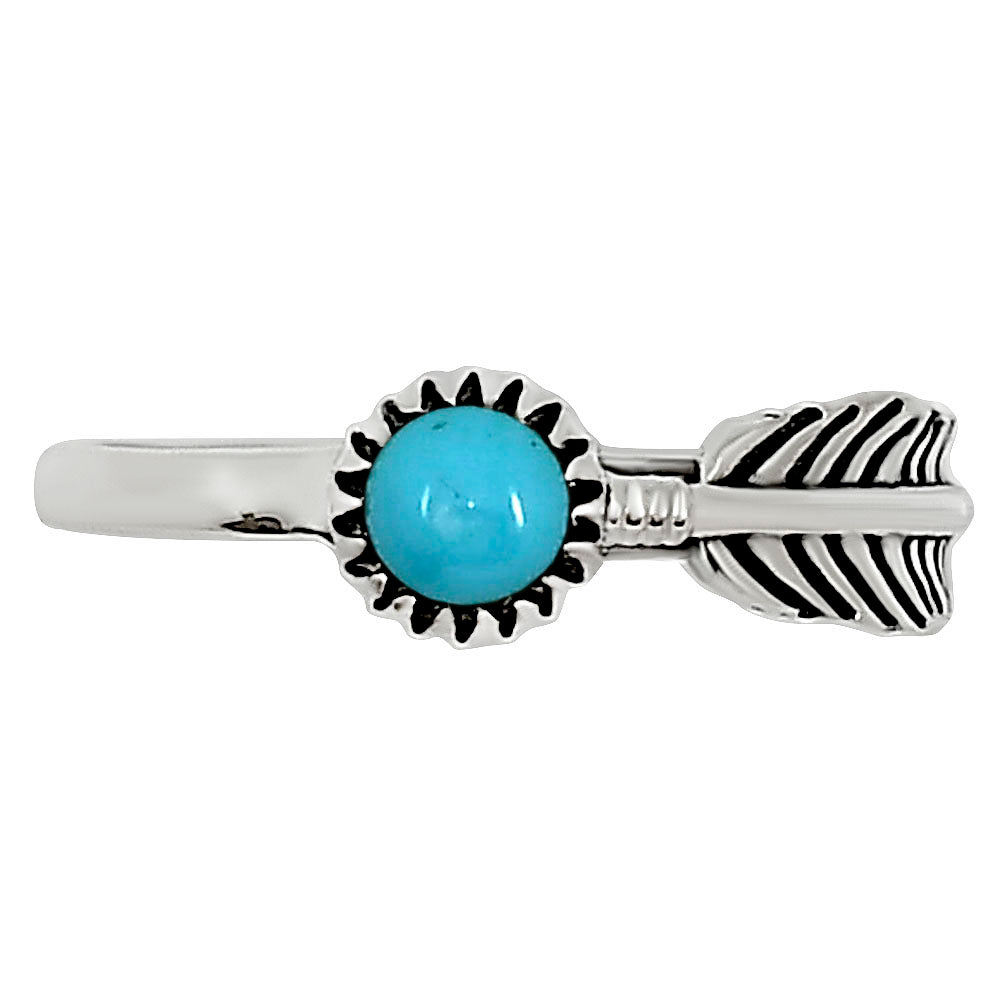 Sleeping Beauty turquoise Ring size-5 R-1042 SDR253856-0