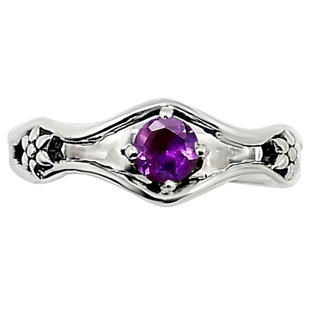 Amethyst Ring size-5 R-1720 SDR254099-0