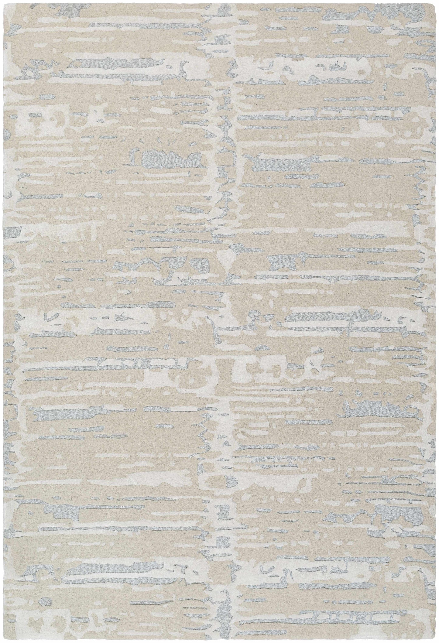 Sample Kadin Cream Abstract Area Rug - Clearance-0