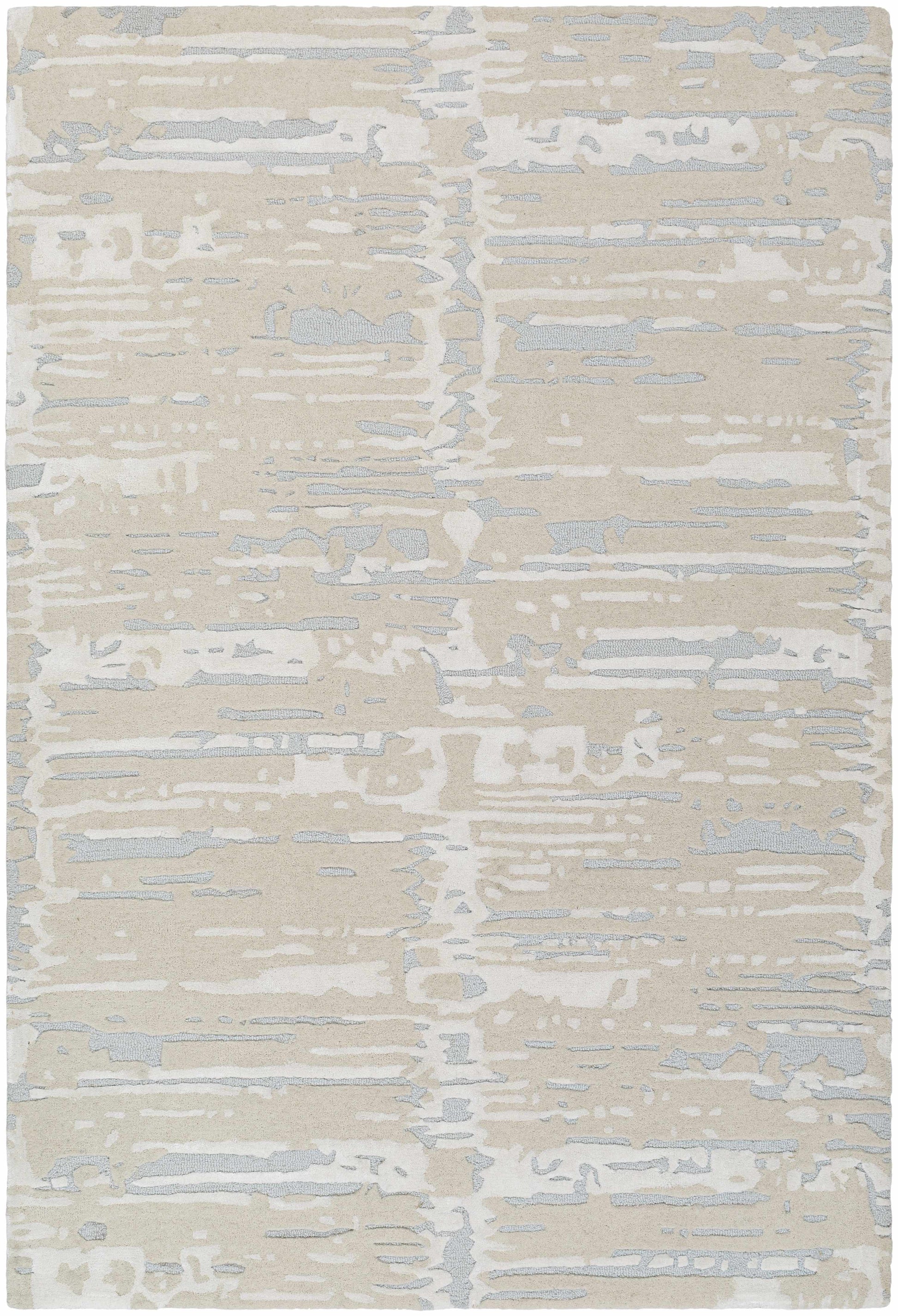 Sample Kadin Cream Abstract Area Rug - Clearance-0