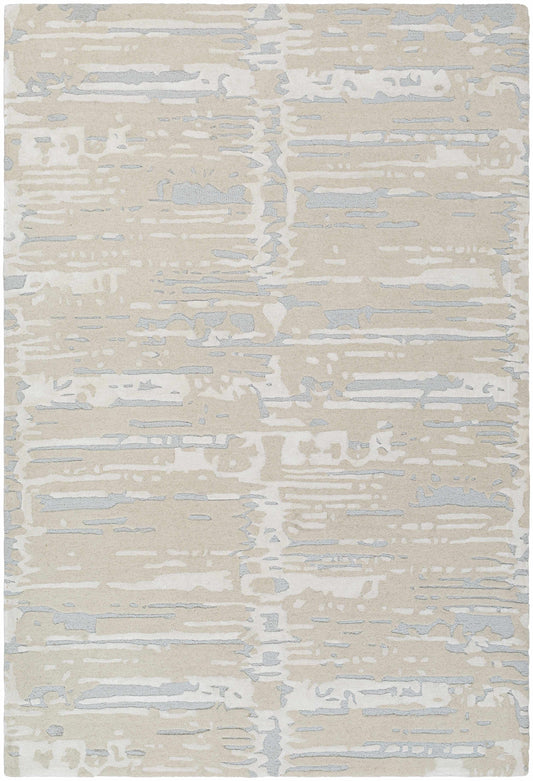 Sample Kadin Cream Abstract Area Rug - Clearance-0