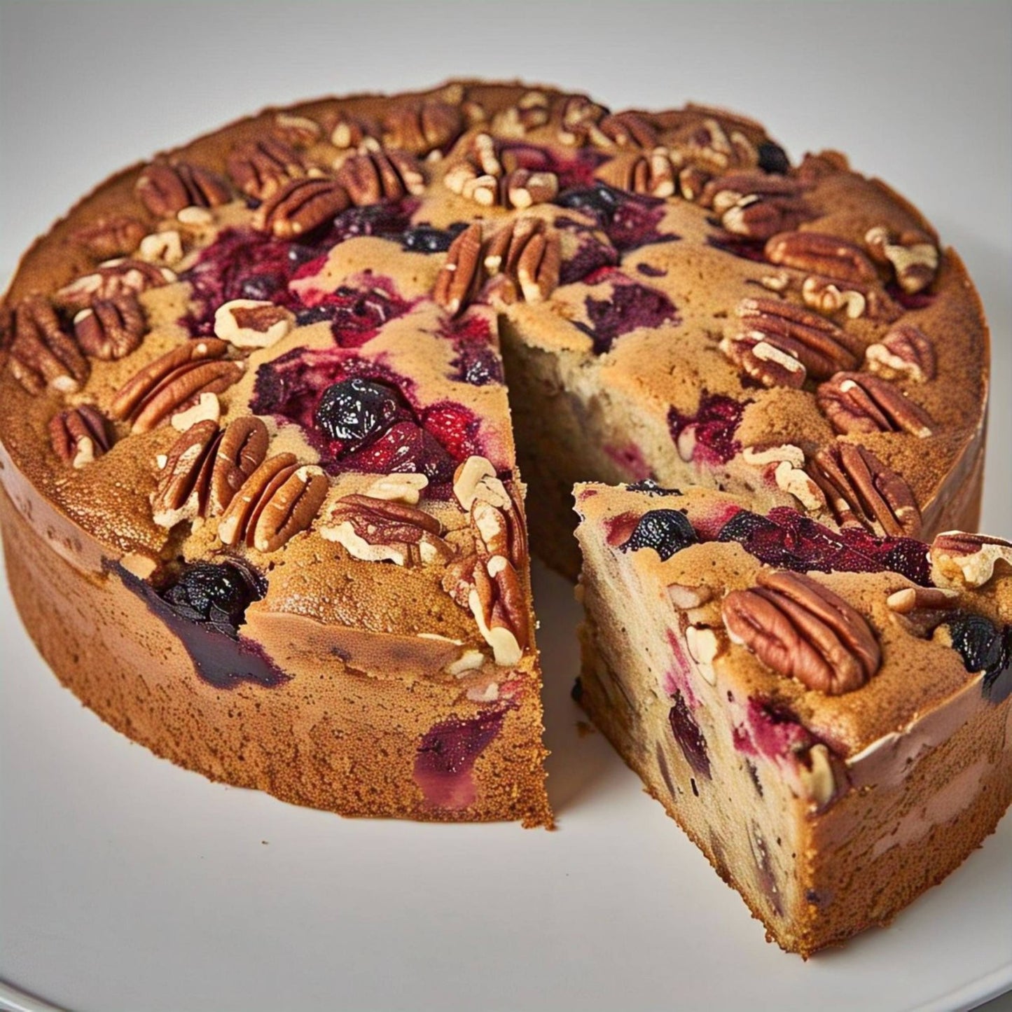 Andy Anand Sugar Free Fruit Cake, 9-Inch, 2.8 lb – Keto-Friendly, Low-Carb, Diabetic-Friendly, Gourmet Birthday & Holiday Gift Box