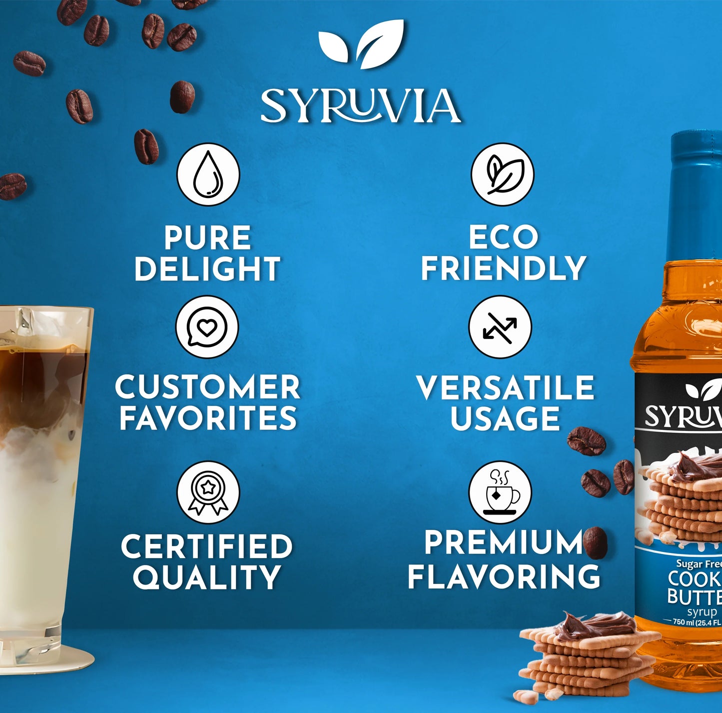 Sugar Free Cookie Butter Coffee Syrup-4