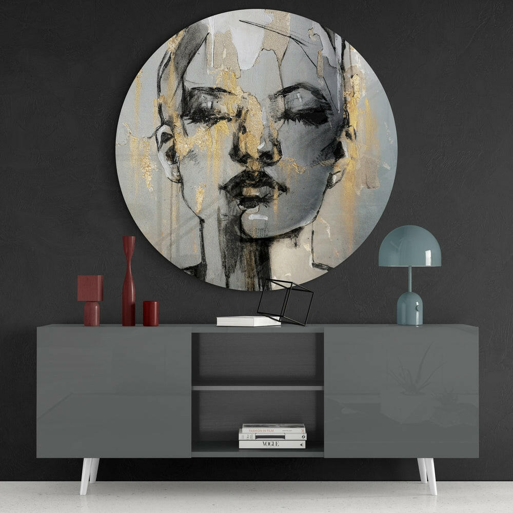 Relax Glass Wall Art-3
