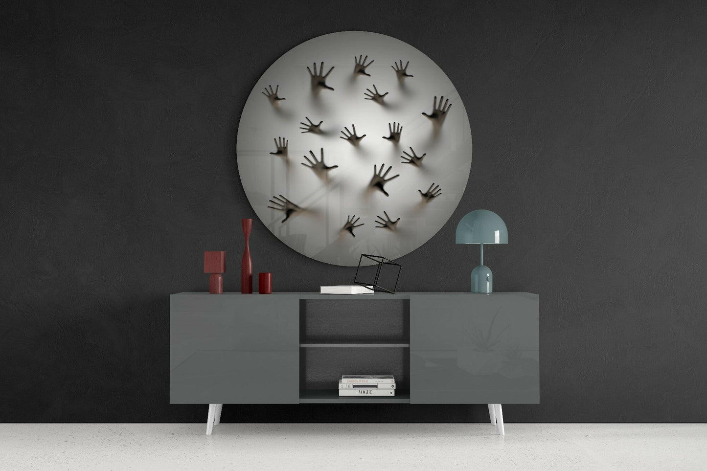 Independence Glass Wall Art