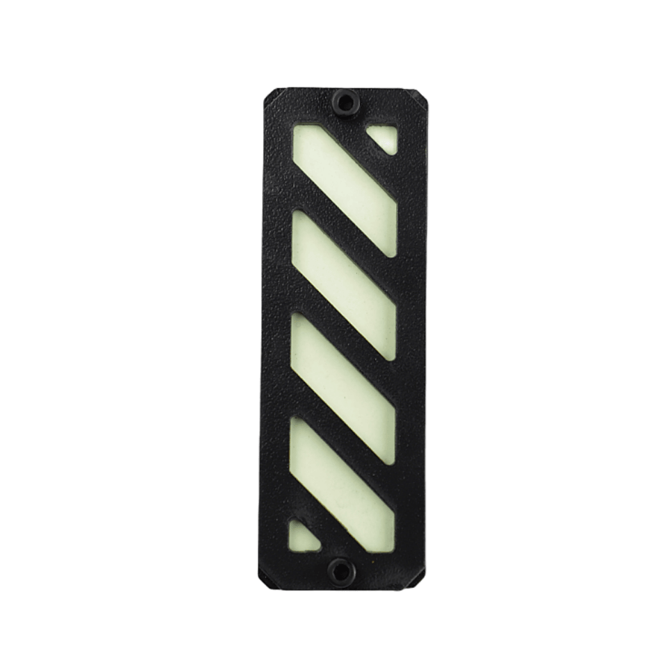 Motorcycle Glow-in-the-Dark 3D Warning Sticker