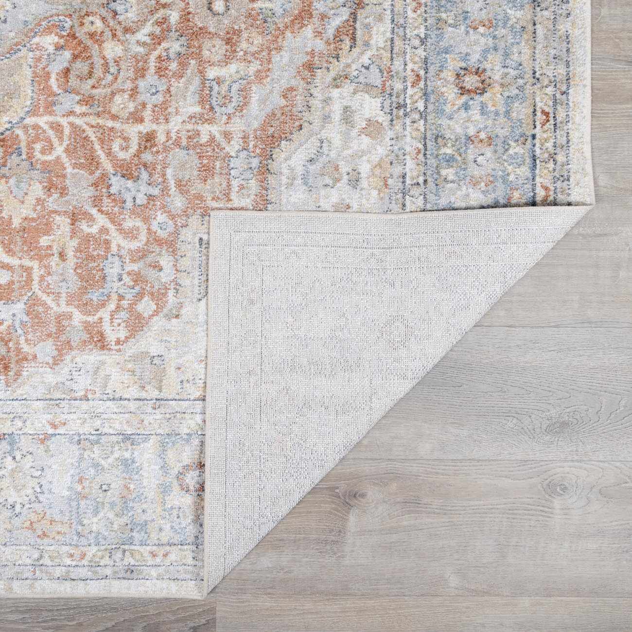 Emke Flat Pile Washable Rug-4