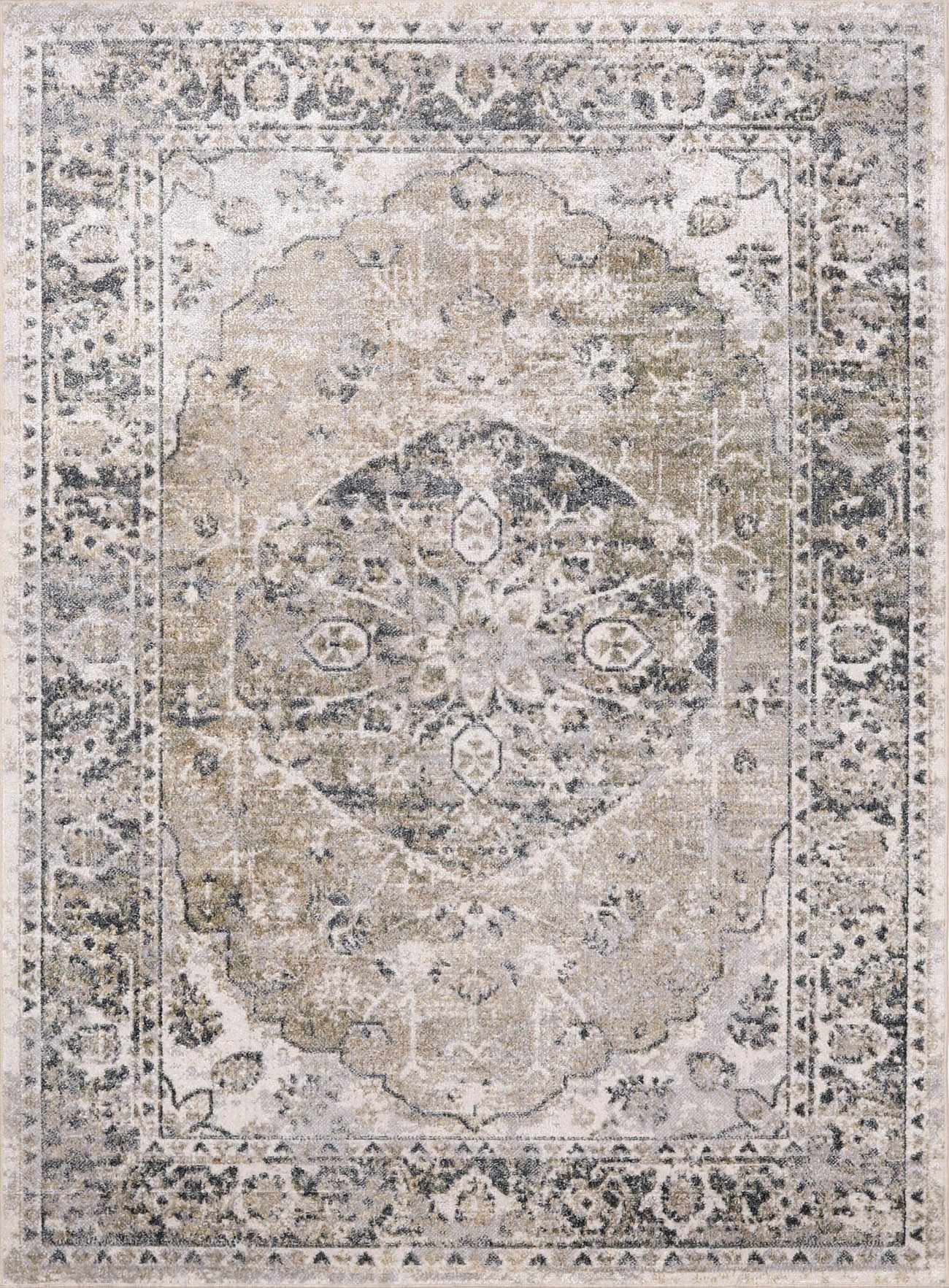Rudo Beige Flat Pile Washable Rug-7