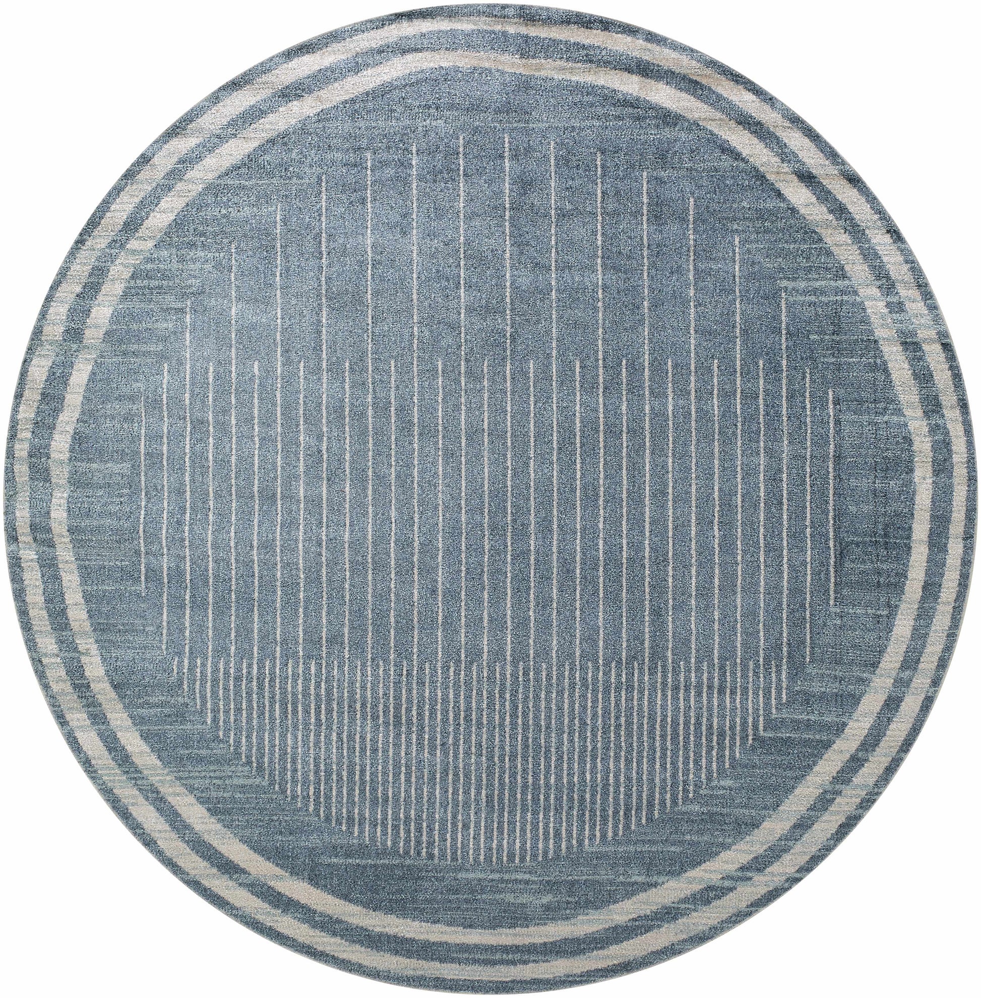 Thad Blue Washable Area Rug-3