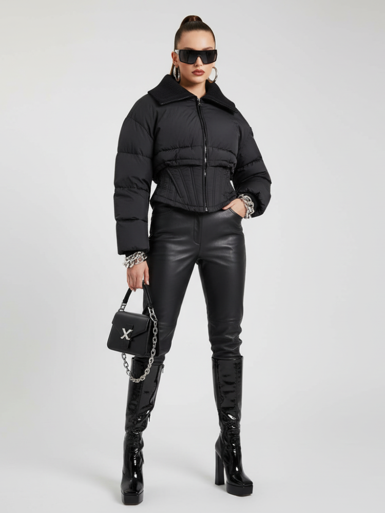 SOHO Quilted Bomber Jacket BYMANYC ® New York-1