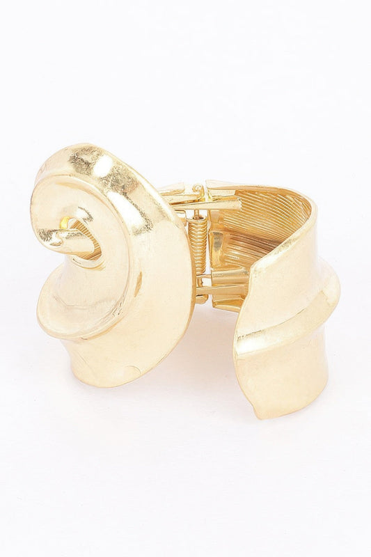 SOHO Sophisticated Alloy Casting Spring Hinge Bracelet: NYFW BYMANYC ® New York-0