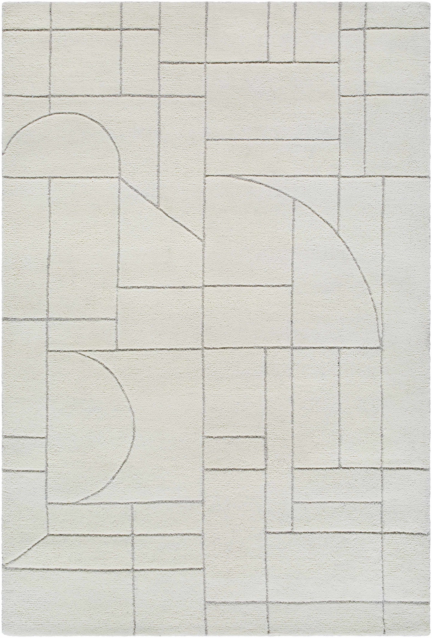 Sample Fusao Off White Area Rug-0
