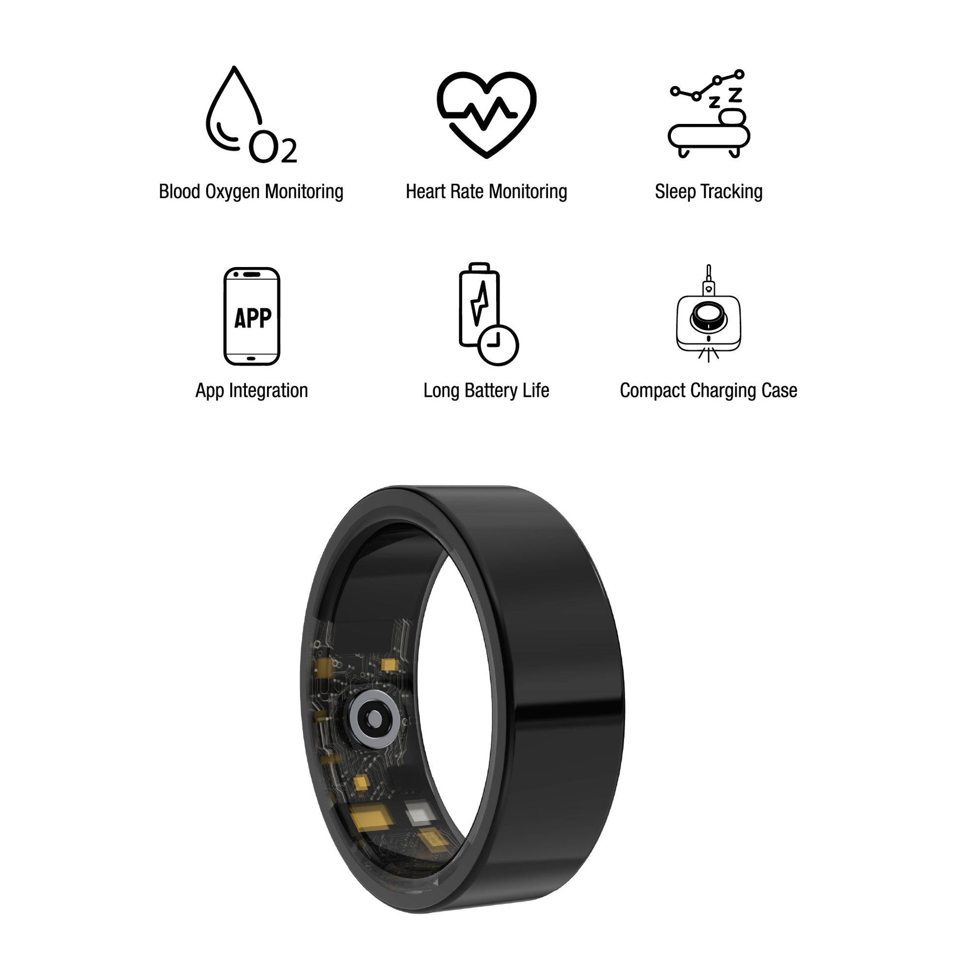 Smart Watch & Wellness Ring Bundle – Bluetooth Calling, Fitness Tracking & 24/7 Health Monitoring-2