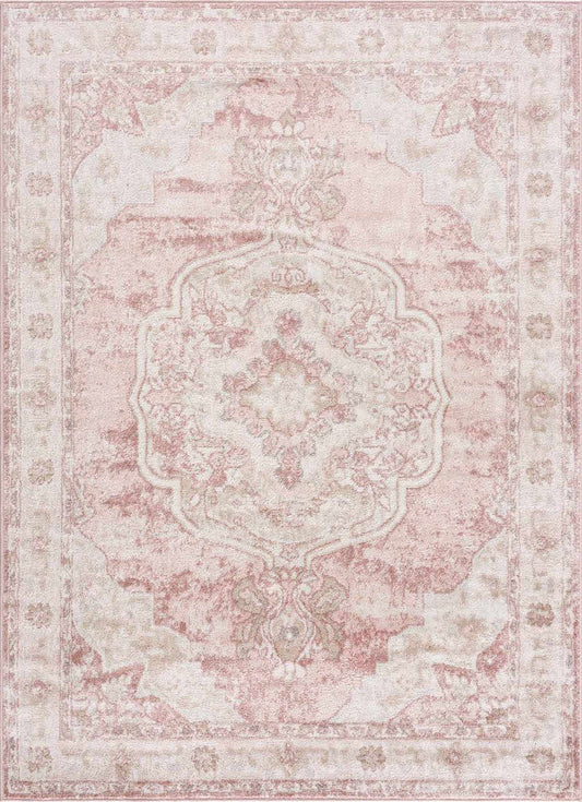 Kandos Blush & Light Pink Area Rug-0