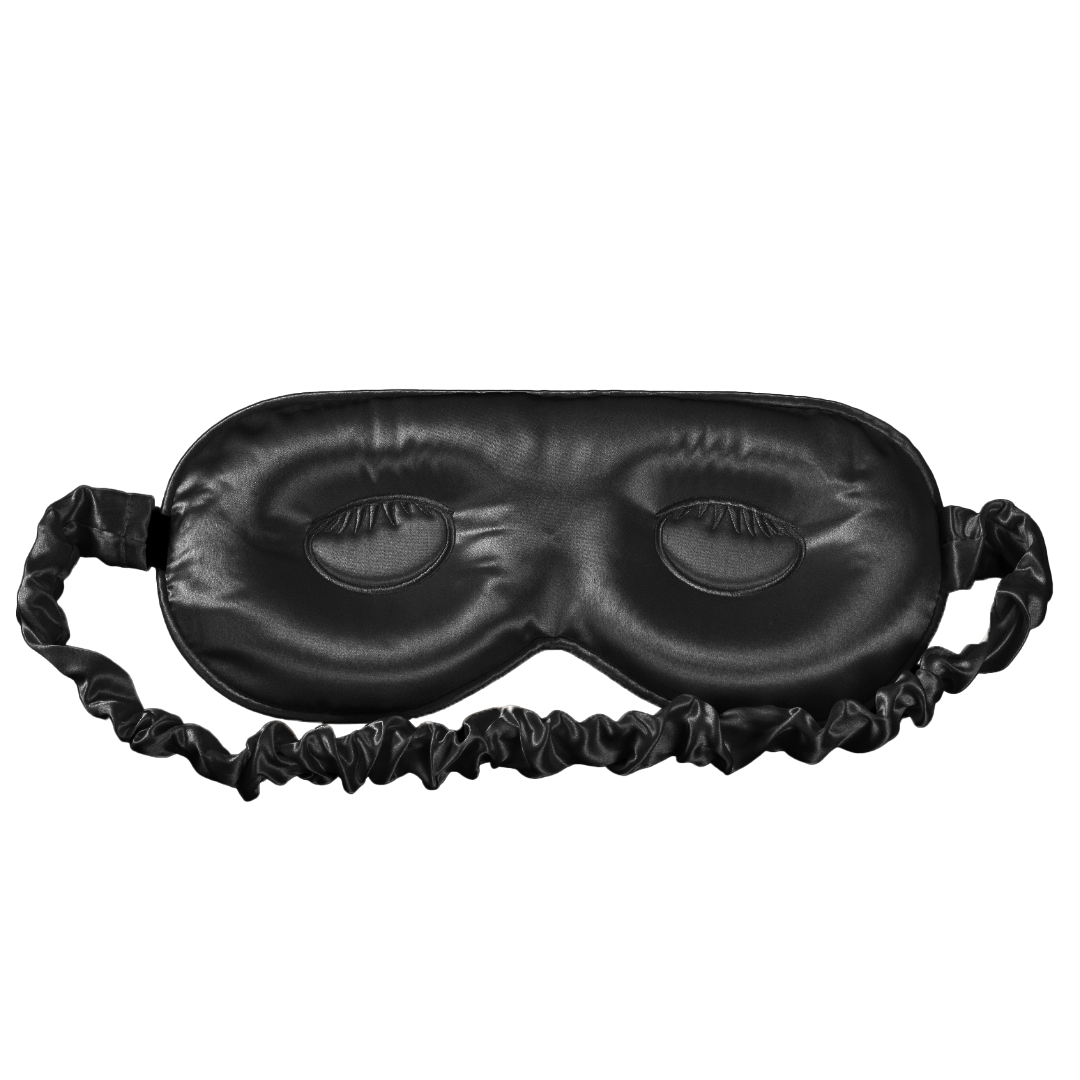 Silk 3D Eye Mask with Adjustable Strap-0