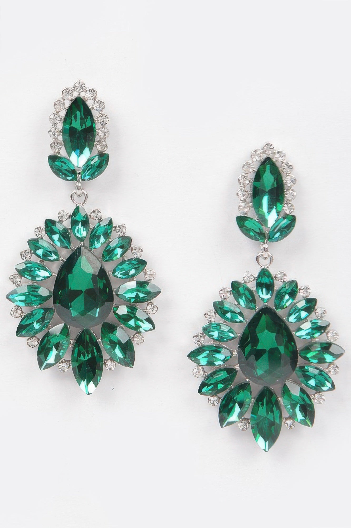 STARDUST Rhinestone Dangle Earring - New Collection Los Angeles - BYMANYC ® New York-3