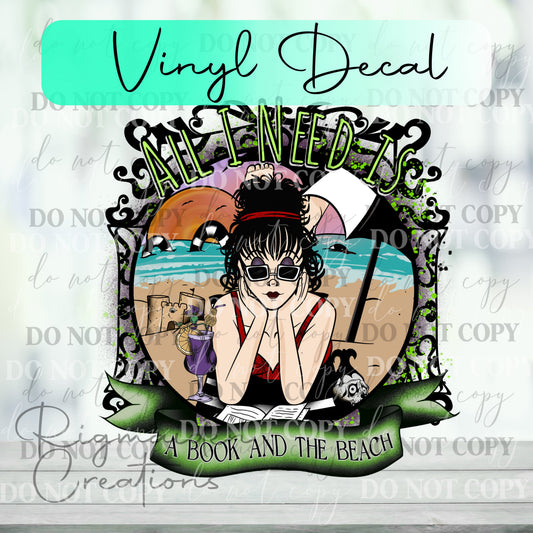 Spooky Girls of Summer Vinyl Decal {MULTIPLE}