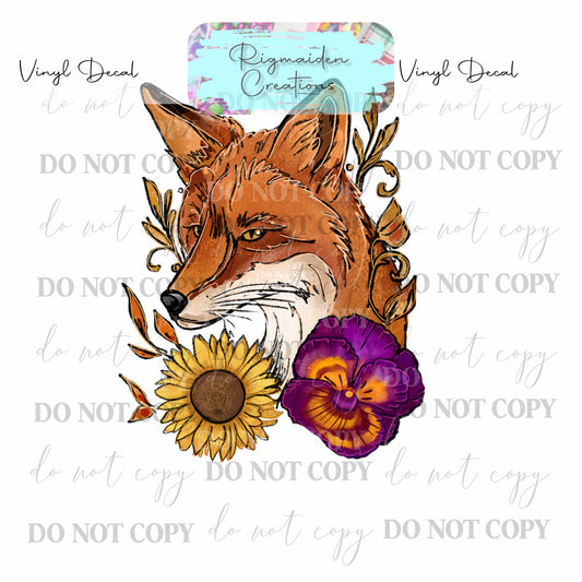 Feyre Fox Vinyl Decal