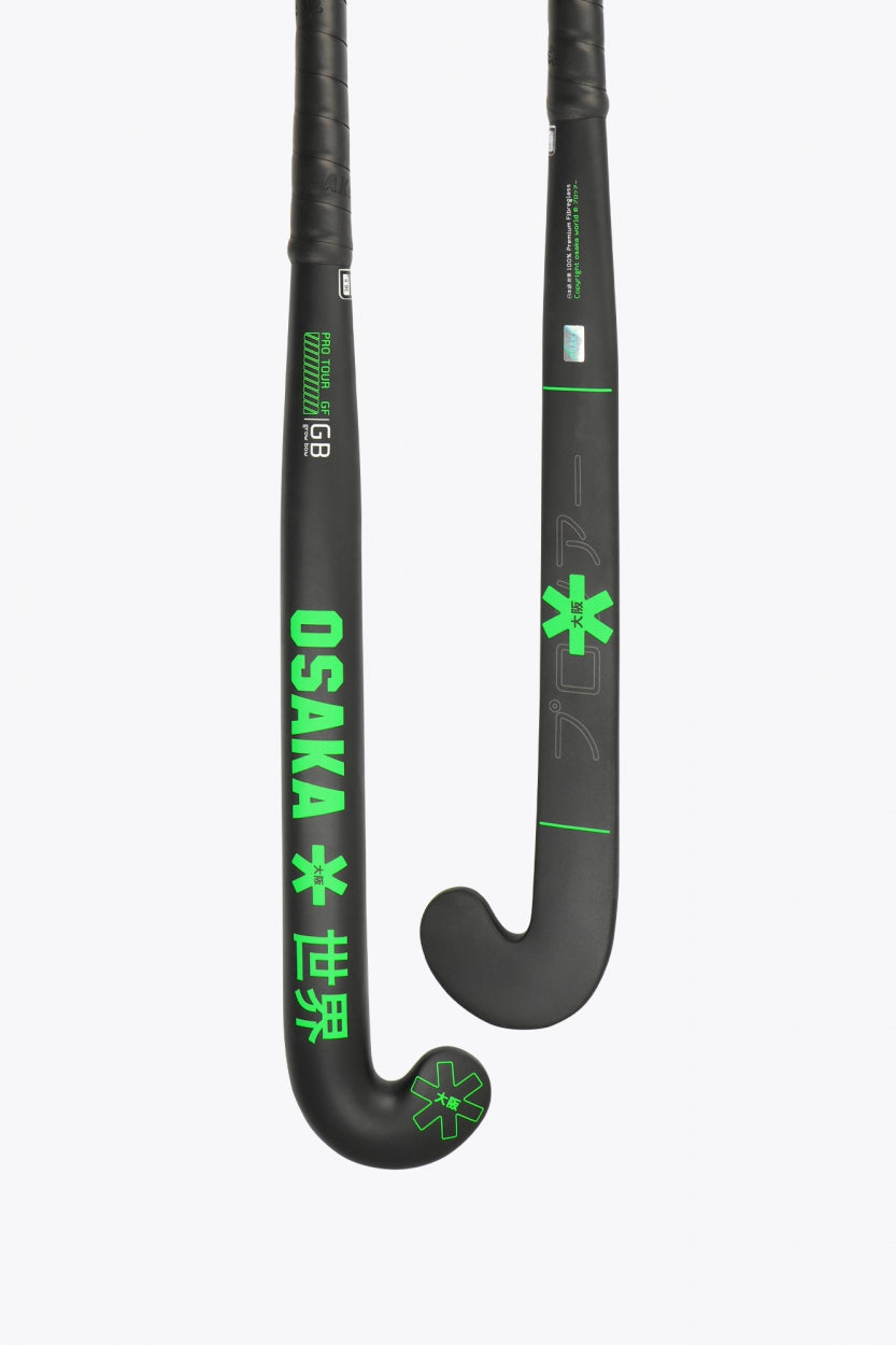 Osaka Field Hockey Stick Pro Tour GF - Grow Bow | Iconic Black