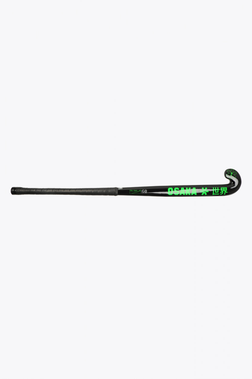 Osaka Field Hockey Stick Pro Tour WD - Grow Bow | Iconic Black