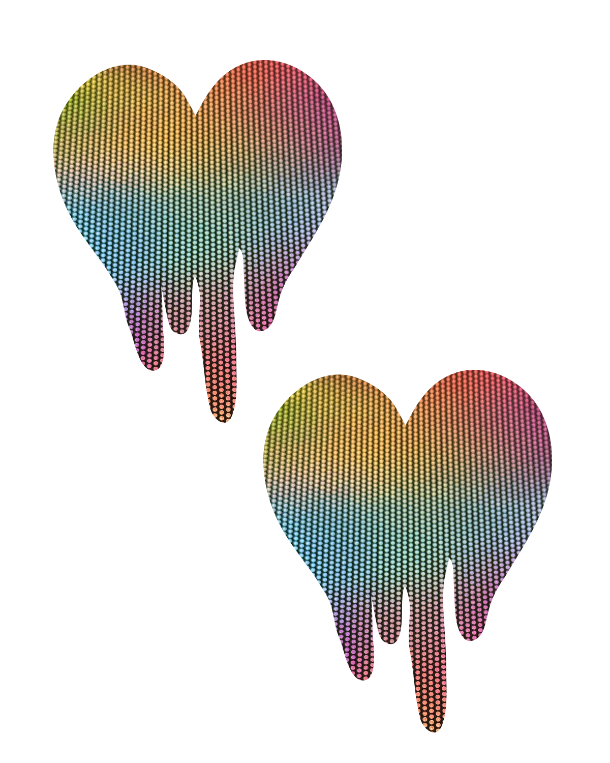 Drip Heart Nipple Pasties