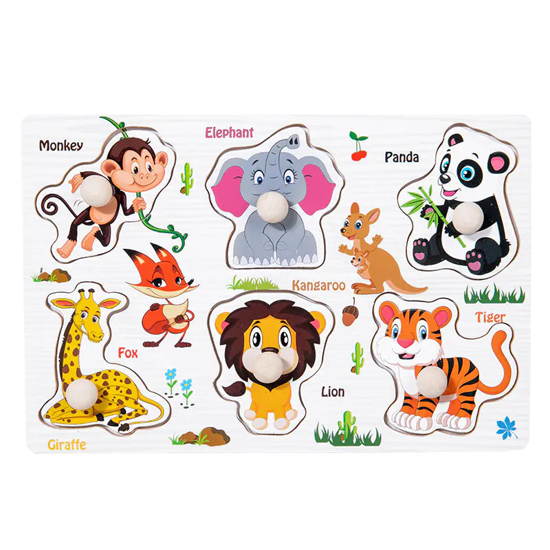 Wooden 3D Animal Puzzle