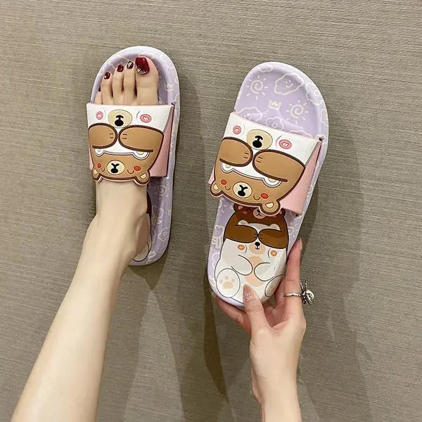 Teddy Bear Slippers