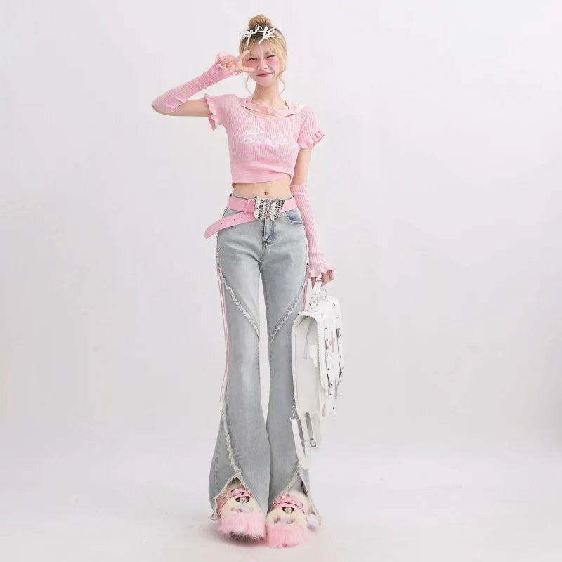 Cute Shoujo Girl Jeans