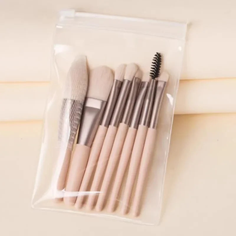 1/13PCS Soft Fluffy Makeup Brushes Set for Cosmetics Foundation Blush Powder Eyeshadow Kabuki Blending Makeup Brush Beauty Tool
