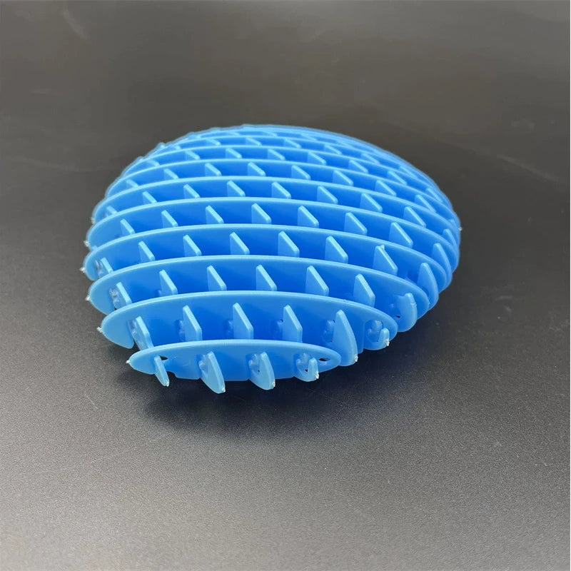 3D Telescopic Decompression Elastic Mesh Toys Stress Relief Small Worm Decompression Artifact Portable Fidgets Worm Novel Toys