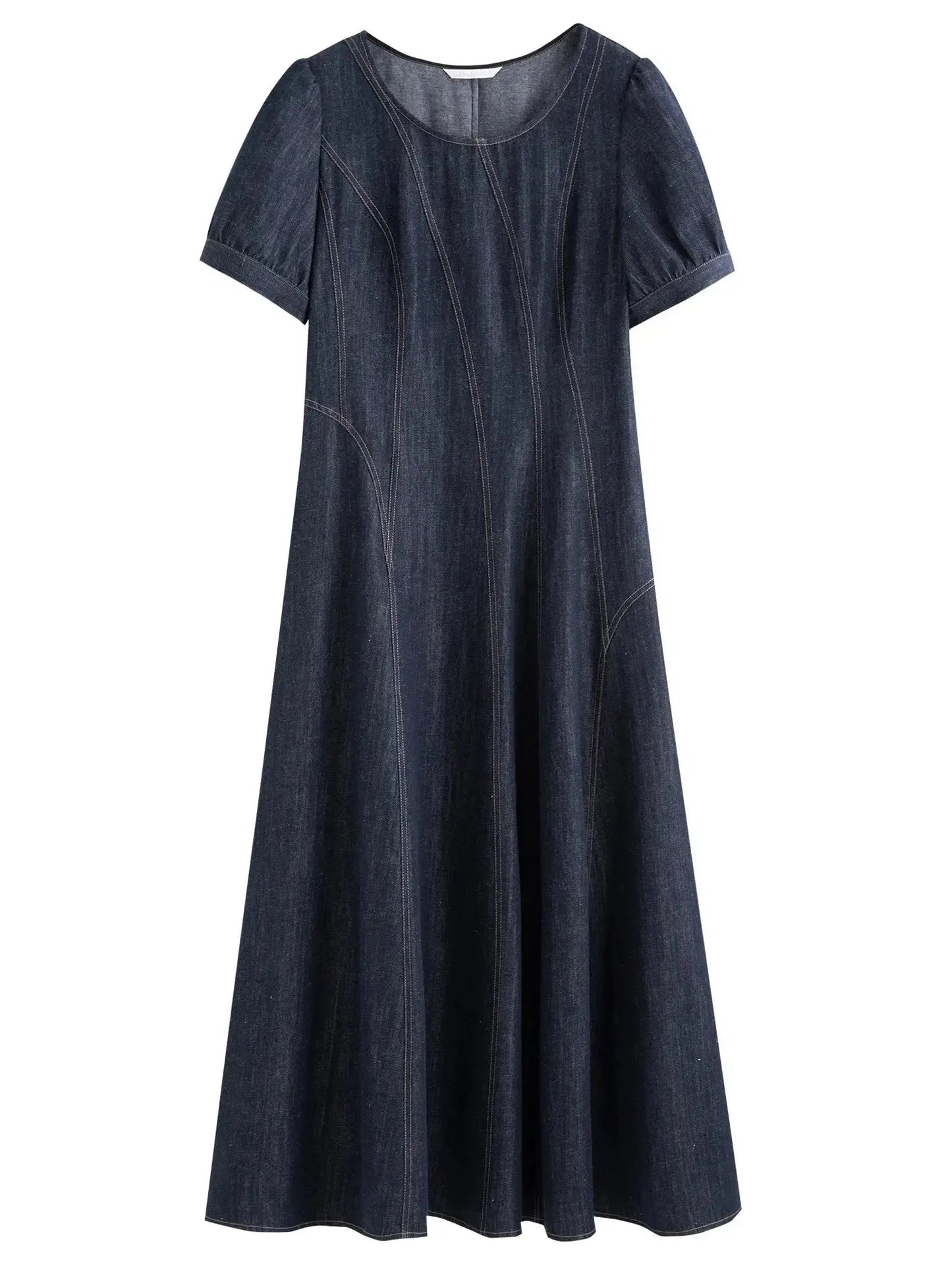 Women's Summer Plus Size Slim Denim Dress