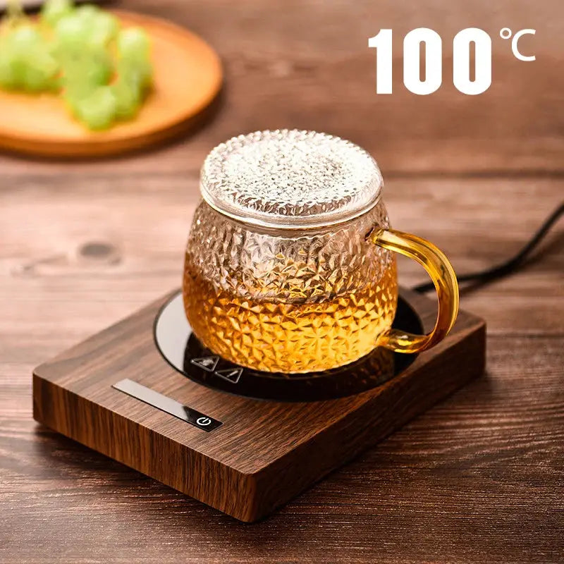 100°C Mug Warmer, 5-Gear Cup Heater for Coffee, Tea, Milk-1