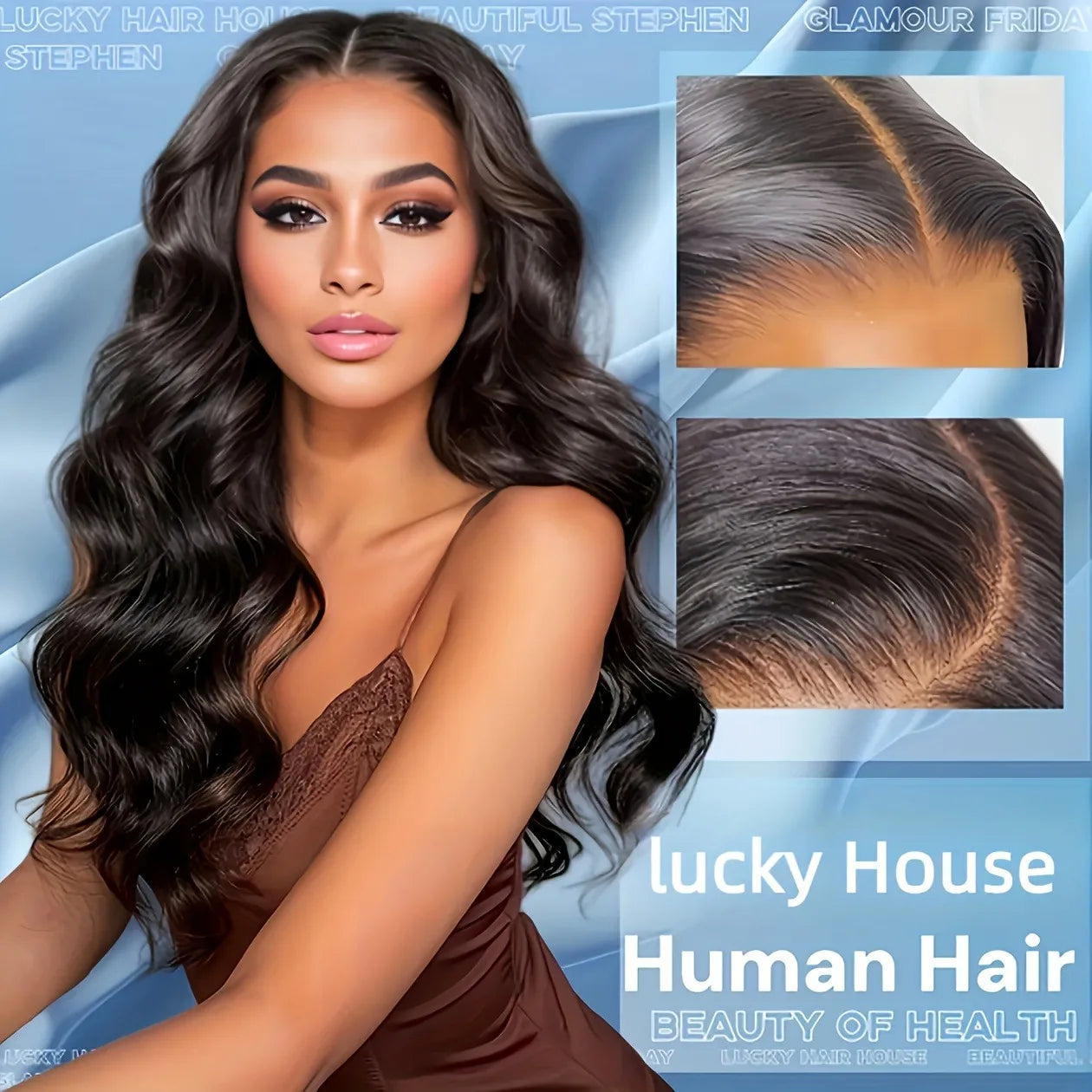 Body Wave Lace Front Human Hair Wigs 200 Density 13x4 Glueless Body Wave Human Hair Wigs For Woman 13x6 HD Lace Human Hair Wig