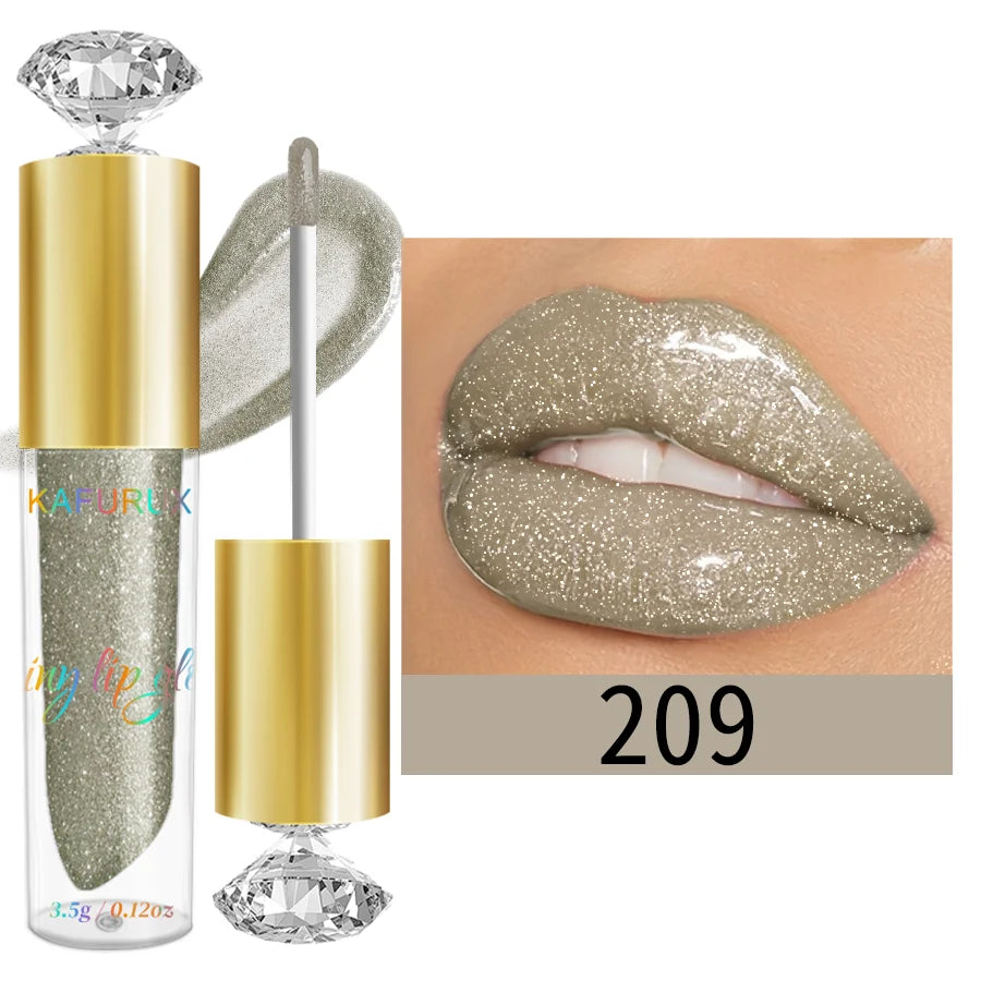 Moisturizing Diamond Shimmer Glitter Lip Gloss