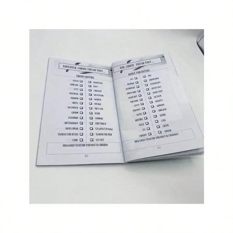 Mother Daughter Journal - Interactive Passback Notebook, 106 Pages High-Quality Paper, Mom-Daughter Conversation Starters