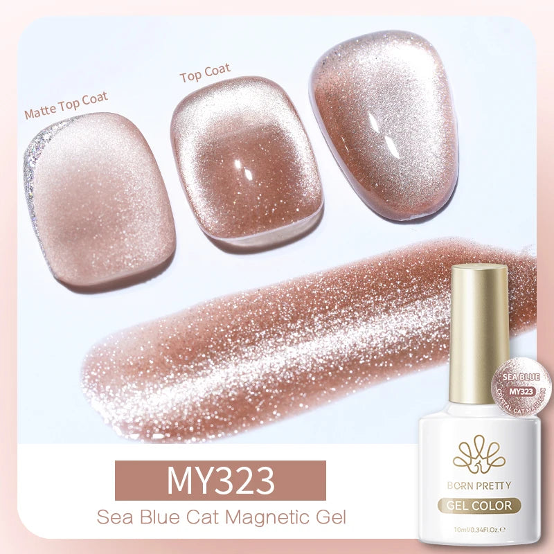 BORN PRETTY 117 Colors Cat Magnetic Gel Nail Polish 10ml Full Coverage Varnish Semi Permanent Super Gorgeous Nails Manicure